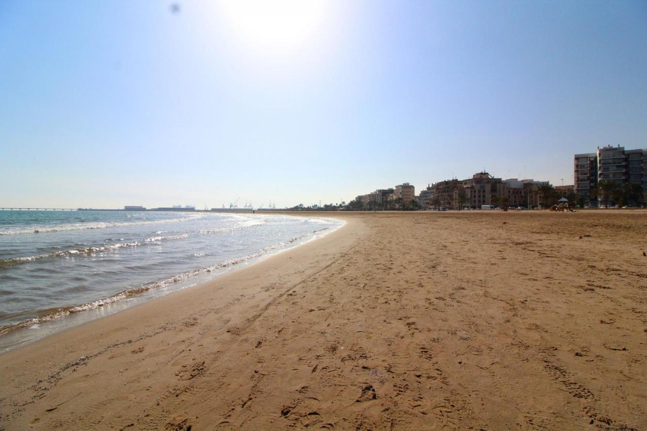 Global Properties, Apartamento En Primera Linea, Playa Sagunto מראה חיצוני תמונה